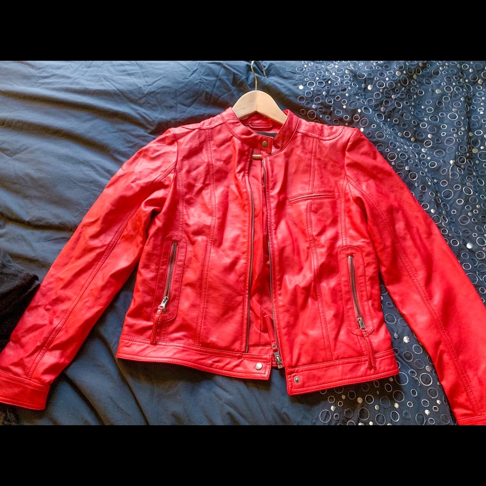 Red Leather Jacket
